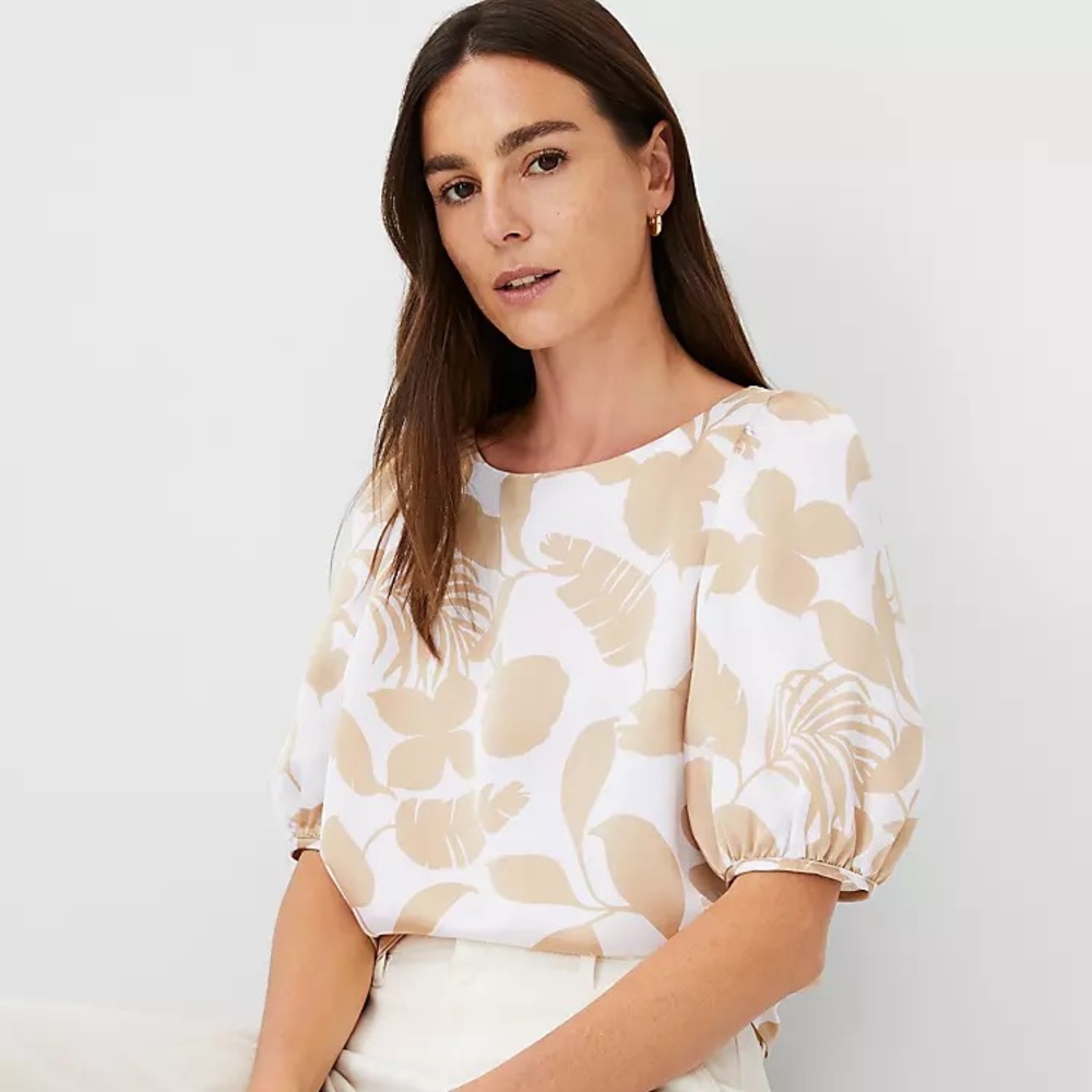 🆕NWOT Ann Taylor Boatneck Blouse